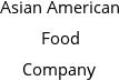 Asian American Food Company