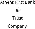 Athens First Bank & Trust Company