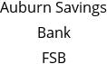 Auburn Savings Bank FSB