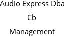 Audio Express Dba Cb Management