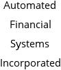 Automated Financial Systems Incorporated