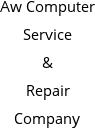 Aw Computer Service & Repair Company