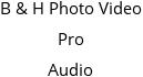 B & H Photo Video Pro Audio