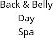 Back & Belly Day Spa