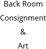 Back Room Consignment & Art