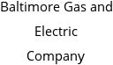 Baltimore Gas and Electric Company