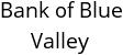 Bank of Blue Valley