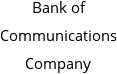 Bank of Communications Company