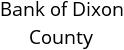 Bank of Dixon County