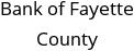 Bank of Fayette County