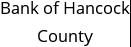 Bank of Hancock County