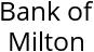 Bank of Milton