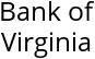 Bank of Virginia