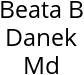 Beata B Danek Md