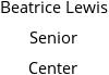 Beatrice Lewis Senior Center