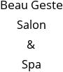 Beau Geste Salon & Spa