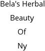 Bela's Herbal Beauty Of Ny