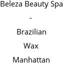 Beleza Beauty Spa - Brazilian Wax Manhattan