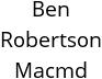 Ben Robertson Macmd