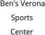 Ben's Verona Sports Center