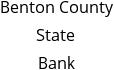 Benton County State Bank