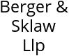 Berger & Sklaw Llp