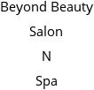 Beyond Beauty Salon N Spa