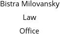 Bistra Milovansky Law Office