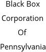 Black Box Corporation Of Pennsylvania