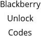 Blackberry Unlock Codes