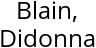 Blain, Didonna