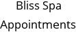 Bliss Spa Appointments