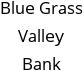 Blue Grass Valley Bank