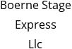 Boerne Stage Express Llc