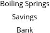 Boiling Springs Savings Bank