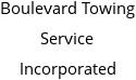 Boulevard Towing Service Incorporated