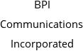 BPI Communications Incorporated