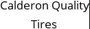 Calderon Quality Tires