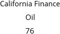 California Finance Oil 76