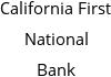 California First National Bank