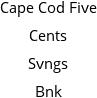 Cape Cod Five Cents Svngs Bnk