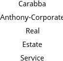 Carabba Anthony-Corporate Real Estate Service