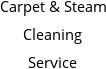 Carpet & Steam Cleaning Service