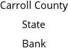 Carroll County State Bank