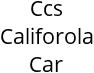 Ccs Califorola Car