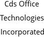 Cds Office Technologies Incorporated