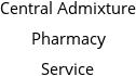 Central Admixture Pharmacy Service