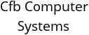 Cfb Computer Systems