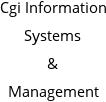 Cgi Information Systems & Management