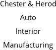 Chester & Herod Auto Interior Manufacturing